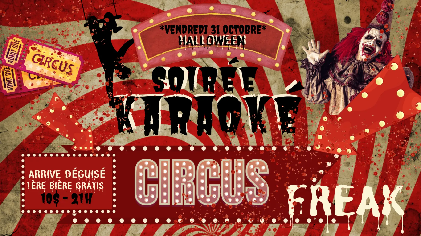 Karaoke Circus Freak Facebook