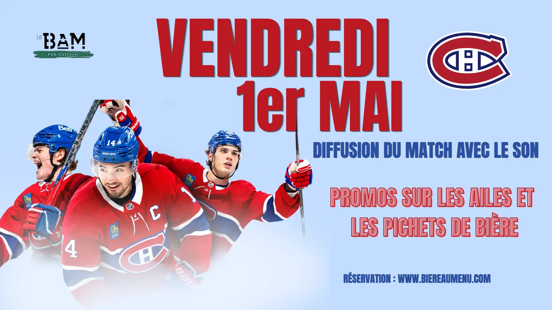 VENDRED 1ER MAI