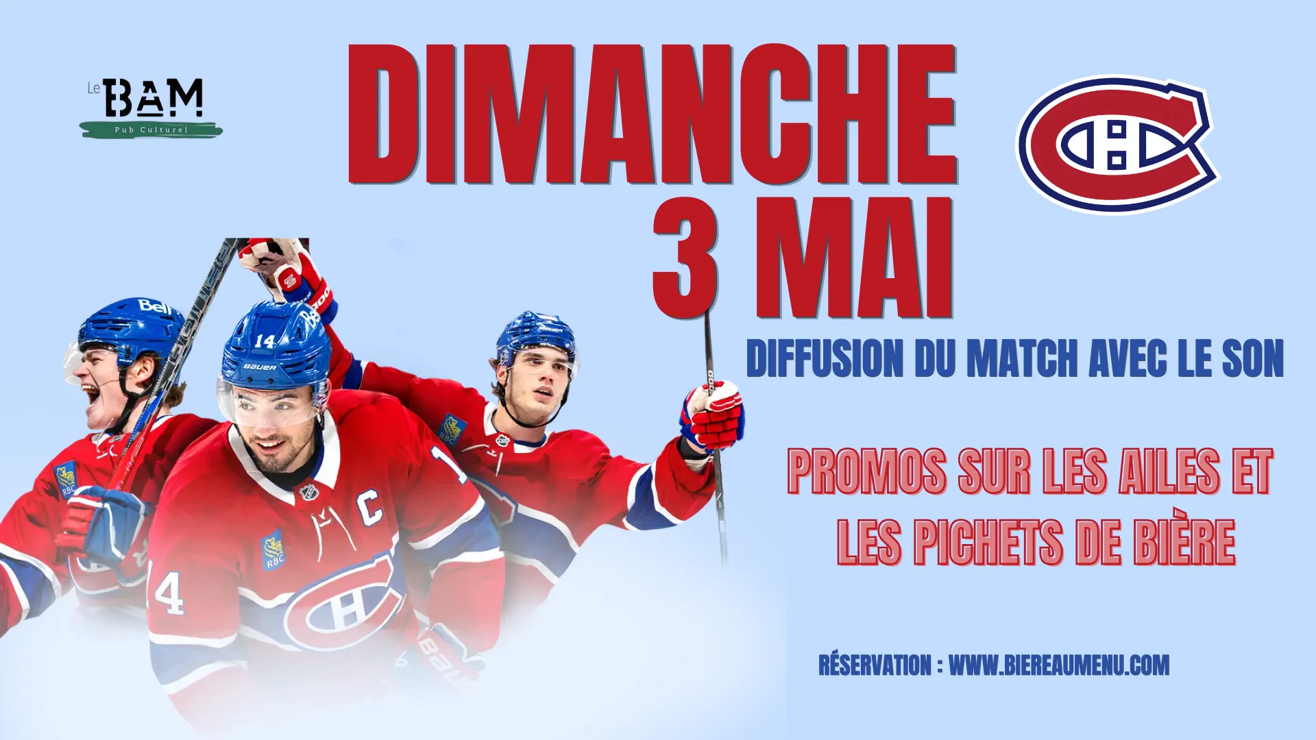 Dimanche 3 mai